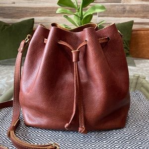 Portland Leather Goods Bucket Bag